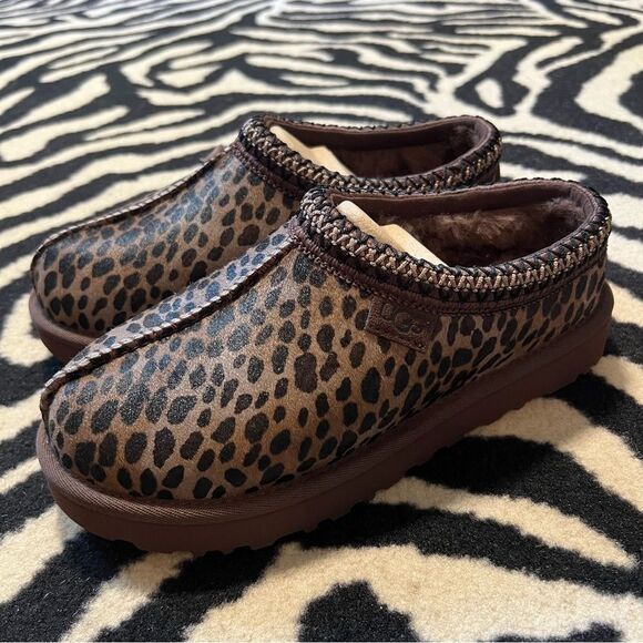 NWT UGGāTasman Caspian Burnt Cedar Slippers Size Women's 8 - Picture 8 of 15